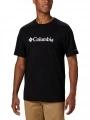 tricou cu maneci scurte pt. barbati Columbia CSC Basic Logo Tee negru 1