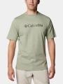tricou cu maneci scurte pt. barbati Columbia Csc Basic Logo Short Sleeve Shirt verde 1