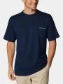 tricou cu maneci scurte pt. barbati Columbia Csc Basic Logo Short Sleeve Shirt albastru 1