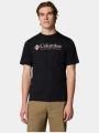 tricou cu maneci scurte pt. barbati Columbia CSC Basic Logo Short Sleeve Shirt negru 1