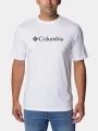 tricou cu maneci scurte pt. barbati Columbia CSC Basic Logo Short Sleeve Shirt alb 1