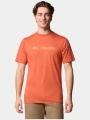 tricou cu maneci scurte pt. barbati Columbia CSC Basic Logo Short Sleeve Shirt rosu 1