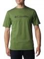 tricou cu maneci scurte pt. barbati Columbia CSC Basic Logo Tee verde 1