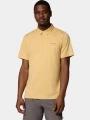 tricou cu guler pt. barbati Columbia Tech Trail Polo galben 1
