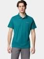 tricou cu guler pt. barbati Columbia Utilizer Polo verde 1