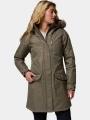 jacheta de iarna pt. femei Columbia Suttle Mountain Long Insulated Jacket verde 1