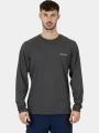 tricou cu maneci lungi, pentru sport pt. barbati Columbia Tech Trail Long Sleeve Crew II gri 1