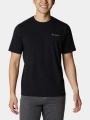 tricou pentru sport, cu maneci scurte pt. barbati Columbia Men's Sun Trek Short Sleeve Tee negru 1