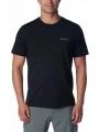 tricou cu maneci scurte pt. barbati Columbia Rapid Ridge Back Graphic Tee II negru 1