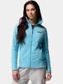 pulover polar pt. femei Columbia Basin Trail III Full Zip albastru 1