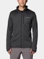 pulover polar pt. barbati Columbia Park VIew Fleece Full Zip negru 1