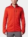 pulover polar pt. barbati Columbia Park VIew Fleece Full Zip rosu 1
