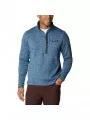 pulover polar pt. barbati Columbia Sweater Weather Half Zip albastru 1