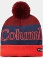 caciula cu mot pt. femei Columbia Polar Powder II Beanie rosu 1