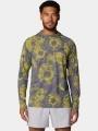 tricou cu maneci lungi, pentru sport pt. barbati Mountain Hardwear Crater Lake Hoody albastru 1