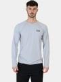 tricou cu maneci lungi, pentru sport pt. barbati Mountain Hardwear Crater Lake Long Sleeve Crew gri 1