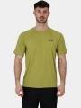 tricou pentru sport, cu maneci scurte pt. barbati Mountain Hardwear Crater Lake Short Sleeve verde 1