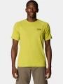 tricou pentru sport, cu maneci scurte pt. barbati Mountain Hardwear Crater Lake Short Sleeve verde 1