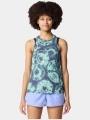 tricou pentru sport, cu maneci scurte pt. femei Mountain Hardwear Crater Lake Tank albastru 1