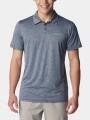 tricou cu guler pt. barbati Columbia Columbia Hike Polo albastru 1