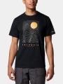 tricou cu maneci scurte pt. barbati Columbia Csc Seasonal Logo Tee negru 1