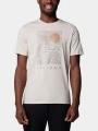 tricou cu maneci scurte pt. barbati Columbia Csc Seasonal Logo Tee nisip 1