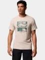 tricou cu maneci scurte pt. barbati Columbia CSC Seasonal Logo Tee nisip 1