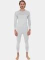set de lenjerie de corp pt. barbati Fundango Seamless Baselayer Set nisip 1