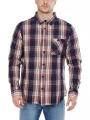 camasa cu maneci lungi pt. barbati Fundango Harris Shirt albastru inchis 1
