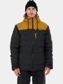 geaca matlasata de tranzitie pt. barbati Fundango Passat Padded Jacket negru 1