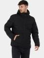 geaca de drumetie pt. barbati Fundango Smoke Hooded Jacket negru 1