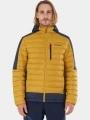 geaca matlasata de tranzitie pt. barbati Fundango Matt Hooded Jacket galben 1