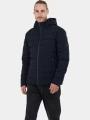 geaca matlasata de tranzitie pt. barbati Fundango Hubble Padded Jacket albastru inchis 1