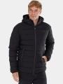 geaca matlasata de tranzitie pt. barbati Fundango Hubble Padded Jacket negru 1
