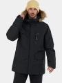 jacheta de iarna pt. barbati Fundango Venture Parka Jacket negru 1