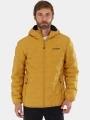 geaca de drumetie pt. barbati Fundango Smoke Eco Hooded Jacket galben 1
