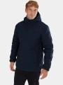 geaca de drumetie pt. barbati Fundango Smoke Eco Hooded Jacket albastru inchis 1