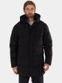 jacheta de iarna pt. barbati Fundango Arctic Puffer Jacket negru 1