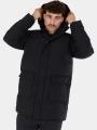 gaca de iarna matlasata pt. barbati Fundango Nordvik Parka Jacket negru 1