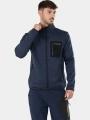 pulover polar pt. barbati Fundango Jefferson Fleece Jacket albastru 1