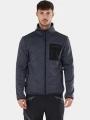 pulover polar pt. barbati Fundango Jefferson Fleece Jacket gri 1