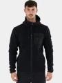 pulover polar pt. barbati Fundango Nestor Fleece Jacket negru 1