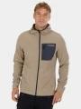 strat intermediar hibrid pt. barbati Fundango Nagano Full Zip Hoodie nisip 1