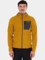 strat intermediar hibrid pt. barbati Fundango Nagano Full Zip Hoodie galben 1