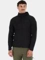 strat intermediar hibrid pt. barbati Fundango Nagano Full Zip Hoodie negru 1