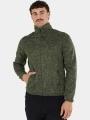 pulover polar pt. barbati Fundango Cruz Knit Fleece Jacket oliv 1