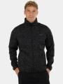 pulover polar pt. barbati Fundango Cruz Knit Fleece Jacket gri 1