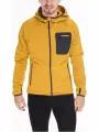 pulover polar pt. barbati Fundango HERMON Hooded Fleece portocaliu 1