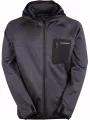 pulover polar pt. barbati Fundango HERMON Hooded Fleece negru 1