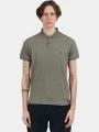 tricou cu guler pt. barbati Fundango Incognito Mono Poloshirt oliv 1